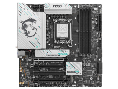 Placa Mãe MSI B860M Gaming Plus WIFI, Chipset B860, Intel LGA 1851, mATX, DDR5