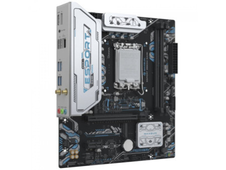 Placa Mãe Maxsun eSport B860M GANK WiFi, Chipset B860, Intel LGA 1851, mATX, DDR5