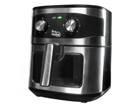 Fritadeira Elétrica Air Fryer Pro Home Classic PRO, 100% Digital, Com Visor, 6.5L, 110V, Preto e Inox, PH-AF-CP1500WS7LS110D