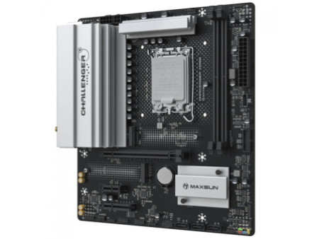 Placa Mãe Maxsun Challenger Z890M WiFi, Chipset Z890, Intel LGA 1851, mATX, DDR5
