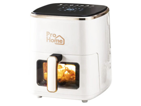 Fritadeira Elétrica Air Fryer Pro Home SuperFry, 100% Digital, Com Visor, Capacidade 5.5L, 110V, Preta