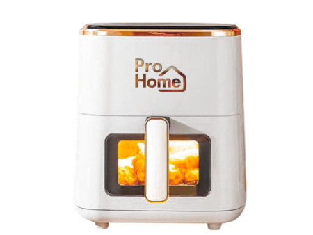 Fritadeira Elétrica Air Fryer Pro Home SuperFry, 100% Digital, Com Visor, Capacidade 5.5L, 110V, Preta