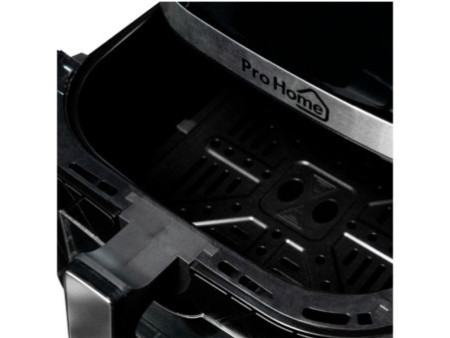 Fritadeira Elétrica Air Fryer Pro Home Style PRO, 100% Digital, Com Visor, 8L, 110V, Preto e Inox, PH-AF-SP1700WS8LS110D