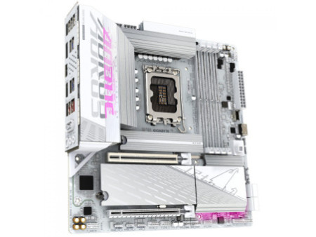 Placa Mãe Gigabyte B860M Aorus Elite WiFi6E ICE, Chipset B860, Intel LGA 1851, mATX, DDR5