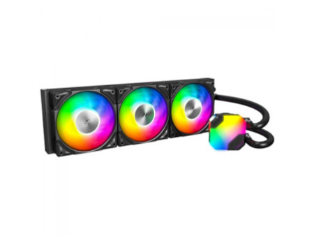 Water Cooler Montech HyperFlow ARGB, 240mm, Intel-AMD, Branco