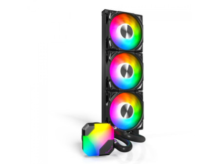 Water Cooler Montech HyperFlow ARGB, 240mm, Intel-AMD, Branco