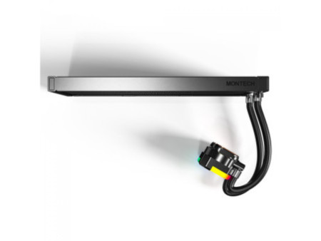 Water Cooler Montech HyperFlow ARGB, 240mm, Intel-AMD, Branco
