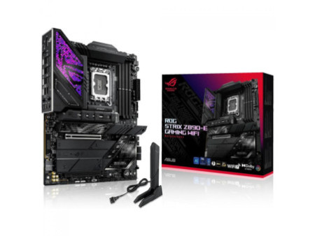 Placa Mãe Asus Rog Strix Z890-E Gaming WiFi, Chipset Z890, Intel LGA 1851, ATX, DDR5
