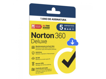 Antivírus Norton 360 For Gamers, 3 Dispositivos, 12 Meses, Digital para Download, 21430713