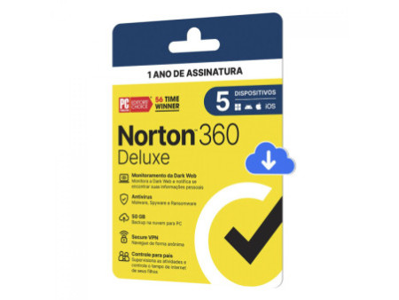 Antivírus Norton 360 For Gamers, 3 Dispositivos, 12 Meses, Digital para Download, 21430713