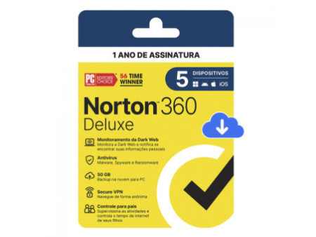 Antivírus Norton 360 For Gamers, 3 Dispositivos, 12 Meses, Digital para Download, 21430713