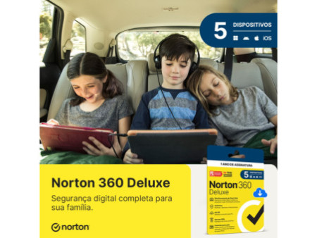 Antivírus Norton 360 For Gamers, 3 Dispositivos, 12 Meses, Digital para Download, 21430713