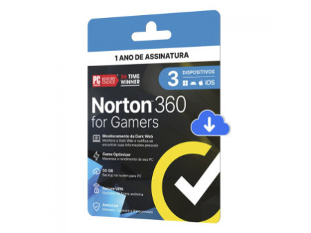 Antivírus Norton 360 Advanced, 10 Dispositivos, 12 Meses, Digital para Download, 21447601