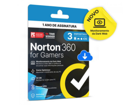 Antivírus Norton 360 Advanced, 10 Dispositivos, 12 Meses, Digital para Download, 21447601