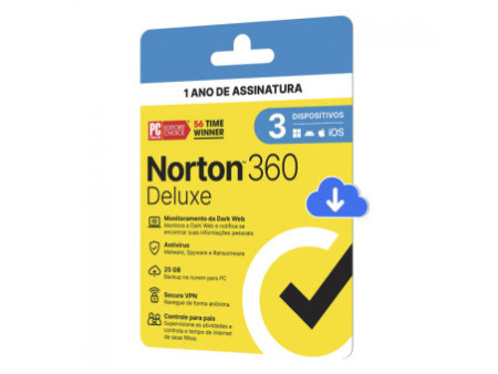Antivírus Norton 360 Premium, 10 Dispositivos, 12 Meses, Digital para Download, 21414573