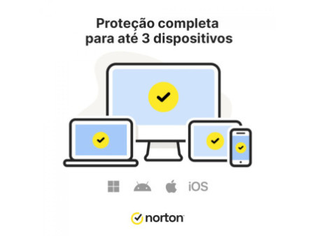 Antivírus Norton 360 Premium, 10 Dispositivos, 12 Meses, Digital para Download, 21414573