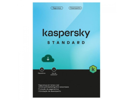 Kaspersky Antivírus Plus, 5 dispositivos, 12 meses ESD, Digital para Download, KL1042KDEFS