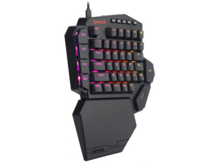 Teclado Gamer Mecânico Redragon Lakshmi, Rainbow, Switch Blue, ABNT2, 60%, Black, K606R - Open Box-1