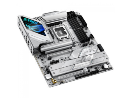 Placa Mãe Asus Rog Strix Z890-A Gaming WiFi, Chipset Z890, Intel LGA 1851, ATX, DDR5, White