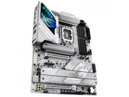 Placa Mãe Asus Rog Strix Z890-A Gaming WiFi, Chipset Z890, Intel LGA 1851, ATX, DDR5, White