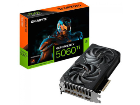 Placa de Vídeo MSI NVIDIA GeForce RTX 5060 Ti Ventus 2X OC, 8GB, GDDR7, DLSS, Ray Tracing, G506T-8V2CP - Open Box