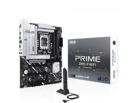Placa Mãe Asus Prime Z890-P WiFi, Chipset Z890, Intel LGA 1851, ATX, DDR5