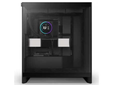 Water Cooler Gamdias Chione E4-420 WH, ARGB, 420mm, Display Digital, Intel-AMD, PWM, Branco - Open Box