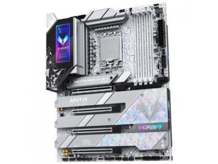 Placa Mãe Maxsun iCraft Z890 Arctic, Chipset Z890, Intel LGA 1851, ATX, DDR5, Branco
