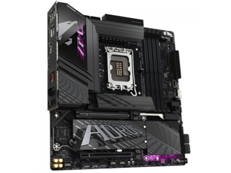 Placa Mãe Gigabyte Z890M Aorus Elite WIFI7, Chipset Z890, Intel LGA 1851, MATX, DDR5