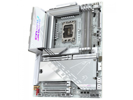 Placa Mãe Gigabyte Z890 AORUS PRO ICE, Chipset Z890, Intel LGA 1851, ATX, DDR5, Branco