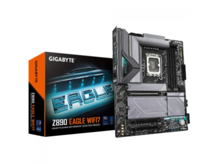 Placa Mãe Gigabyte Z890 EAGLE WIFI7, Chipset Z890, Intel LGA 1851, ATX, DDR5