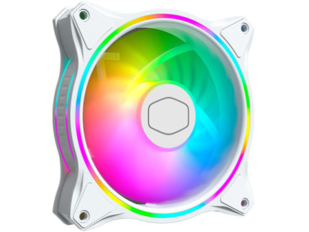 Cooler para Gabinete Deepcool RF120W, Led White, 120mm, DP-FLED-RF120-WH - Open Box