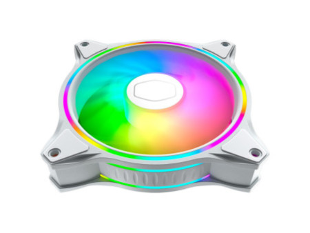 Cooler para Gabinete Deepcool RF120W, Led White, 120mm, DP-FLED-RF120-WH - Open Box