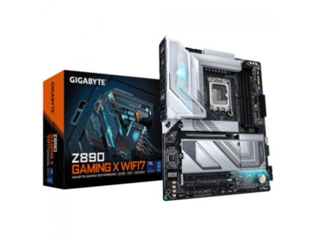 Placa Mãe Gigabyte Z890 GAMING X WIFI7, Chipset Z890, Intel LGA 1851, ATX, DDR5
