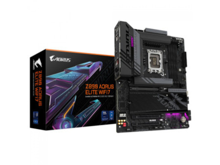 Placa Mãe Gigabyte Z890 AORUS ELITE WIFI7, Chipset Z890, Intel LGA 1851, ATX, DDR5