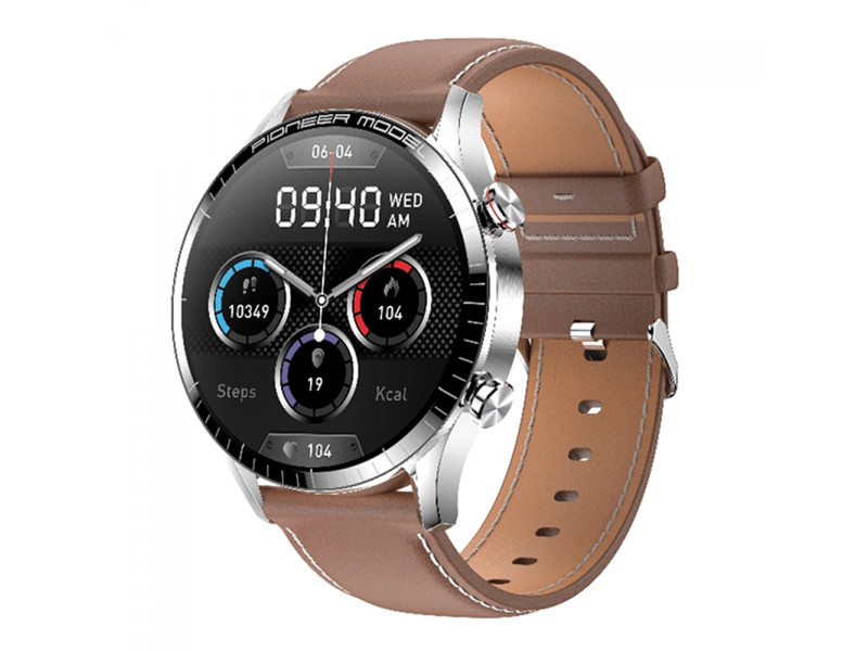 Relógio SmartWatch Level LVW-50C, AMOLED 1.3' Android/IOS, Bluetooth, IP68, Monitoramento de Frequência Cardíaca, Pulseira De Co