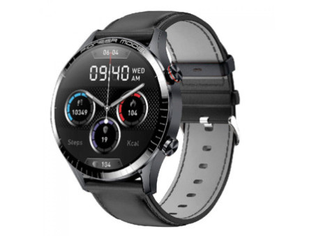 Relógio SmartWatch Level LVW-50S, AMOLED 1.3', Android/IOS, Bluetooth, IP68, Monitoramento de Frequência Cardíaca, Pulseira De S