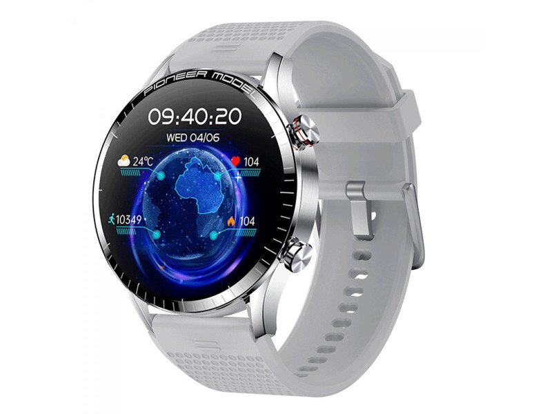 Relógio SmartWatch Level LVW-30M, TFT 1.3', Android/IOS, Bluetooth, IP68, Monitoramento de Frequência Cardíaca, Pulseira De Meta