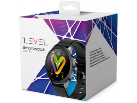 Relógio SmartWatch SuperFrame Smart 700, 1.69', Bluetooth, Monitoramento de Frequência Cardíaca, Music Control, Compativel com A