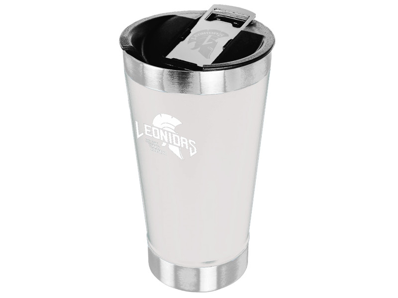 Garrafa Térmica Leonidas, 1.750ml, 24h Frio e 10h Quente, Metal, Preto