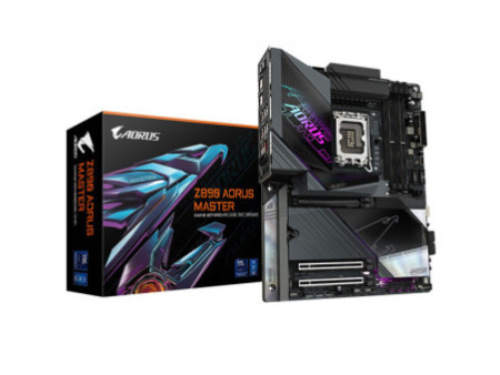 Placa Mãe Gigabyte Z890 AORUS MASTER, Chipset Z890, Intel LGA 1851, ATX, DDR5