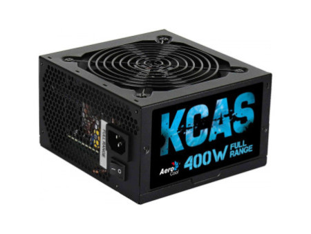 Fonte Aerocool KCAS 400W, 80 Plus White, Full Range, PFC Ativo, 64901