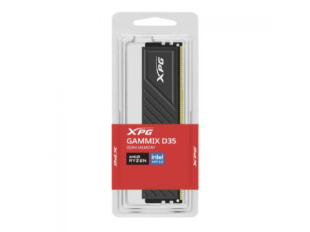 Memória DDR4 XPG GAMMIX D35, 8GB, 3200MHz, Black, AX4U32008G16A-SBKD35