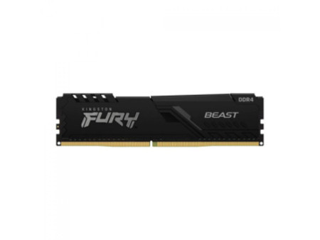Memória DDR4 Kingston Fury Beast, 8GB, 3200MHz, Black, KF432C16BB/8