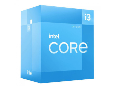 Processador Intel Core i3 12100, 3.3GHz (4.3GHz Turbo), 12ª Geração, 4-Cores 8-Threads, LGA 1700, Com Cooler, BX8071512100