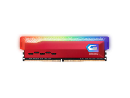 Memória DDR4 Geil Orion RGB, 8GB, 3200MHz, Red, GAOSR48GB3200C16BSC