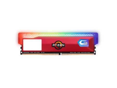 Memória DDR4 Geil Orion RGB, 8GB, 3200MHz, Red, GAOSR48GB3200C16BSC