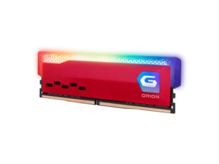 Memória DDR4 Geil Orion RGB, 8GB, 3000MHz, Red, GAOSR48GB3000C16ASC