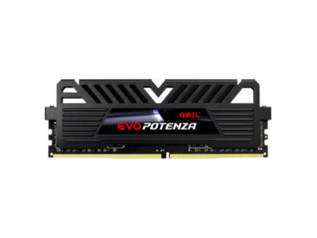 Memória DDR4 Geil Evo Potenza, 8GB, 3600MHz, Black, GAPB48GB3600C18BSC