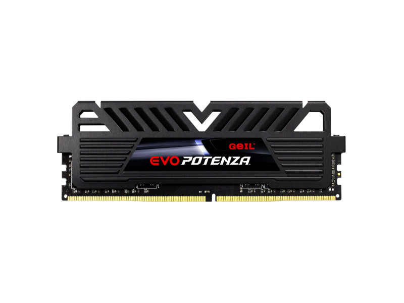 Memória DDR4 Geil Evo Potenza, 8GB, 3600MHz, Black, GAPB48GB3600C18BSC